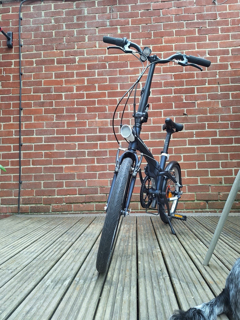 BTWIN Folding Bike Fold 500 - Dark blue
