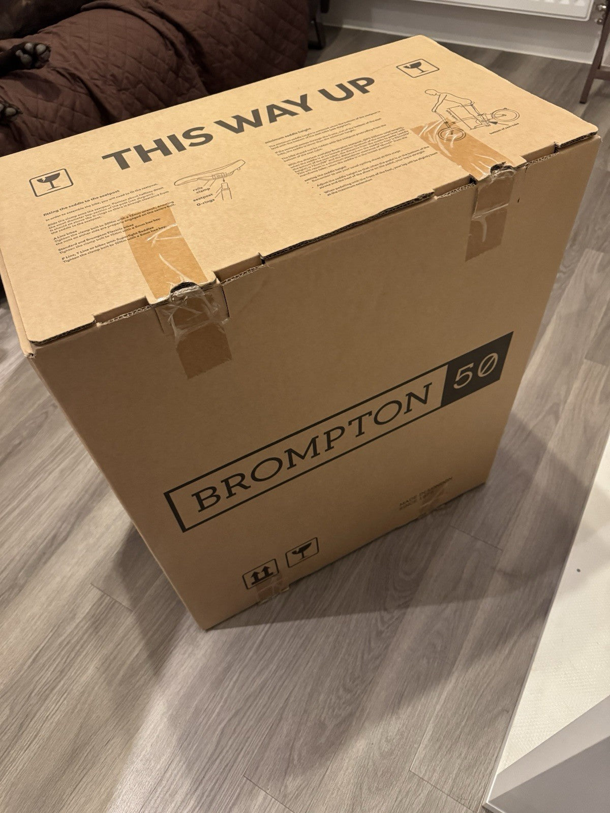 Brompton C Line 1975 Limited Edition M12-Speed Folding Bike (50th Anniversary)