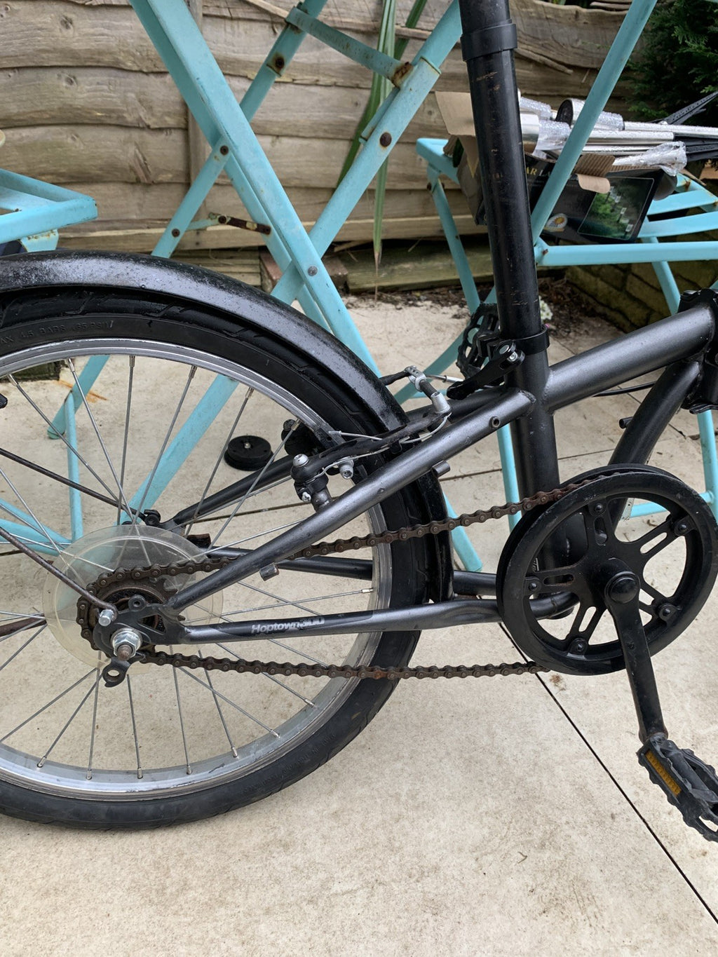 Btwin Folding Bike - 20inch - adult