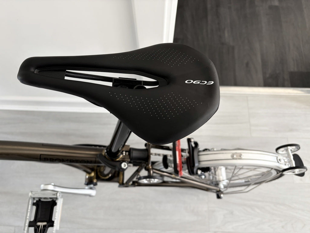 Brompton Raw Lacquer S6L Folding Bike