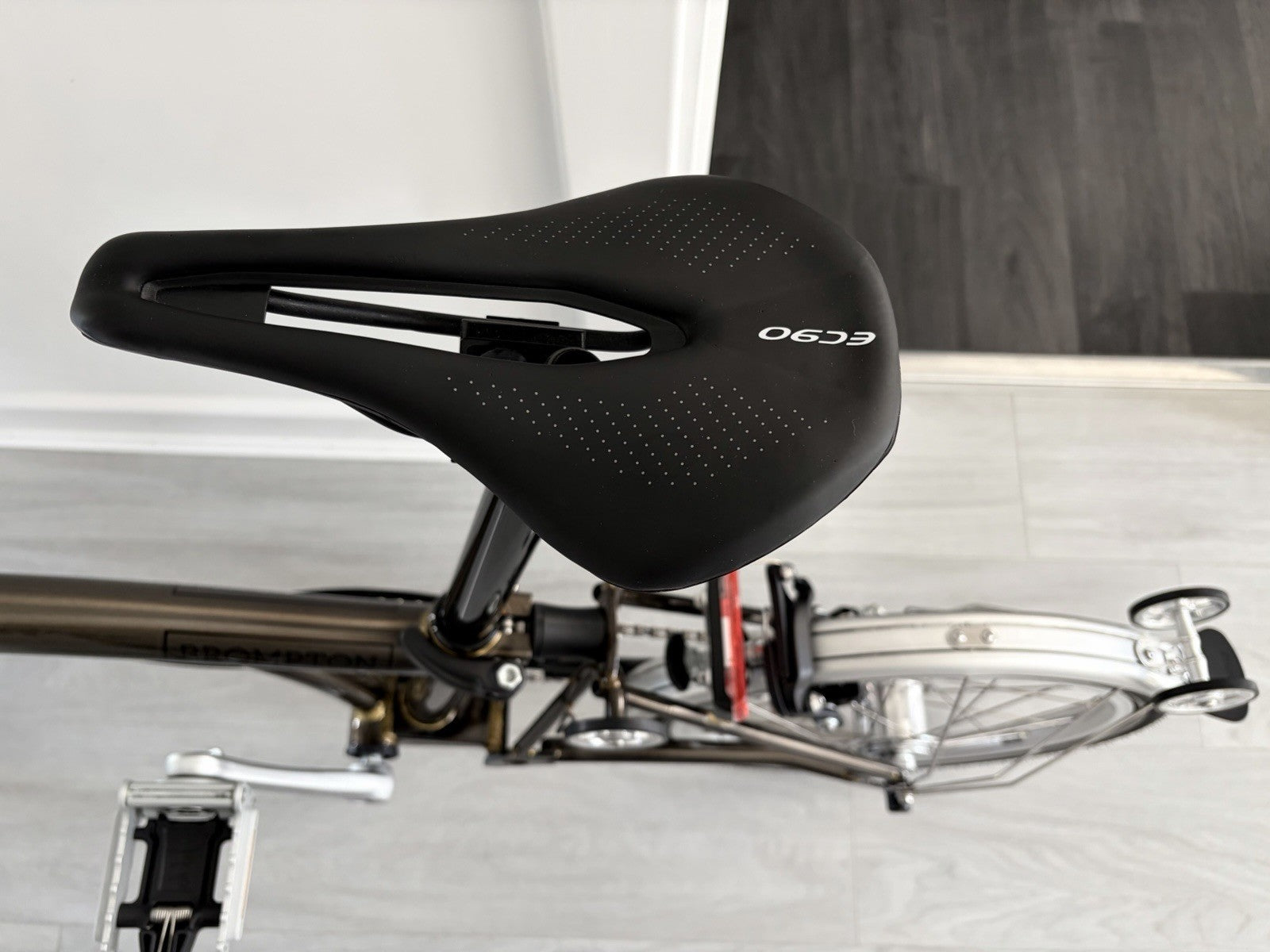 Brompton Raw Lacquer S6L Folding Bike