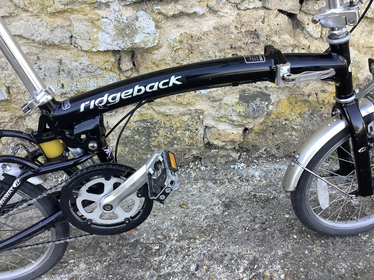 Ridgeback Stowaway Tri-Fold 3-Way Folding Bike  UK DELIVERY