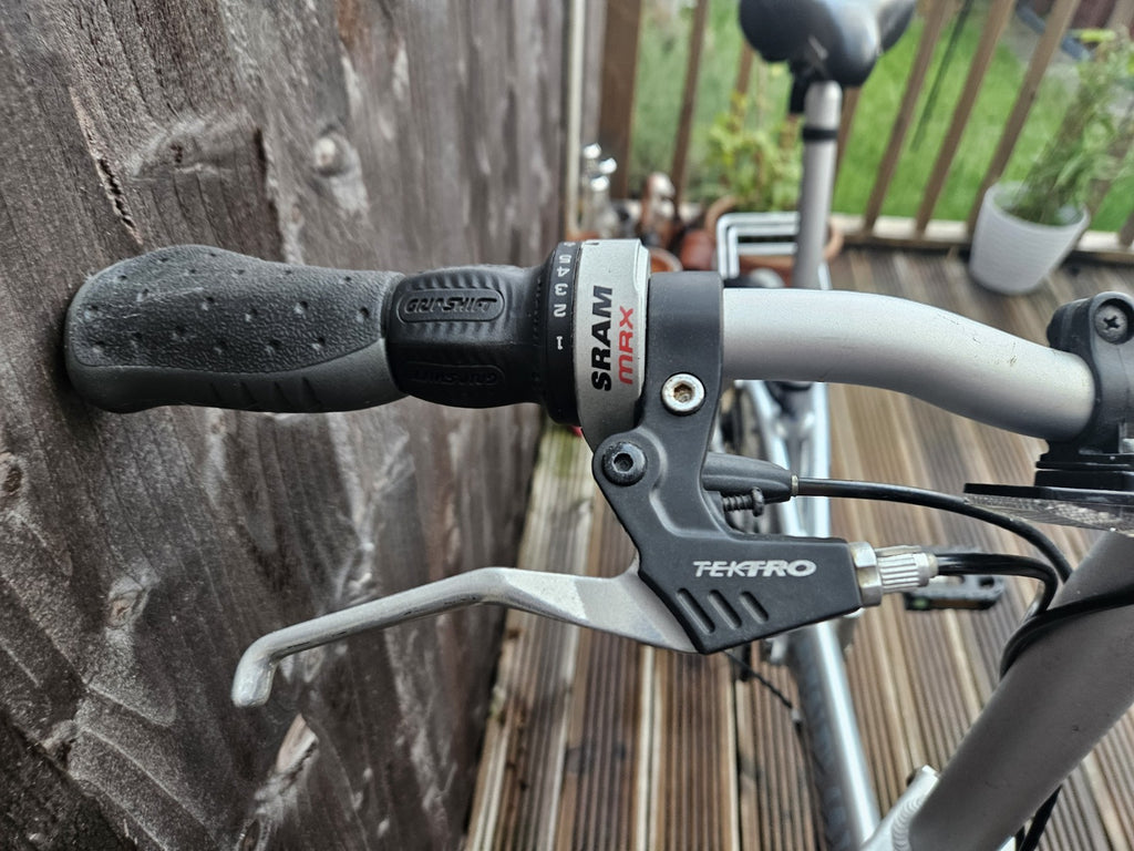 Viking Safari SE Folding Bike - Silver Alloy Frame  6 Speed Shimano - Collection