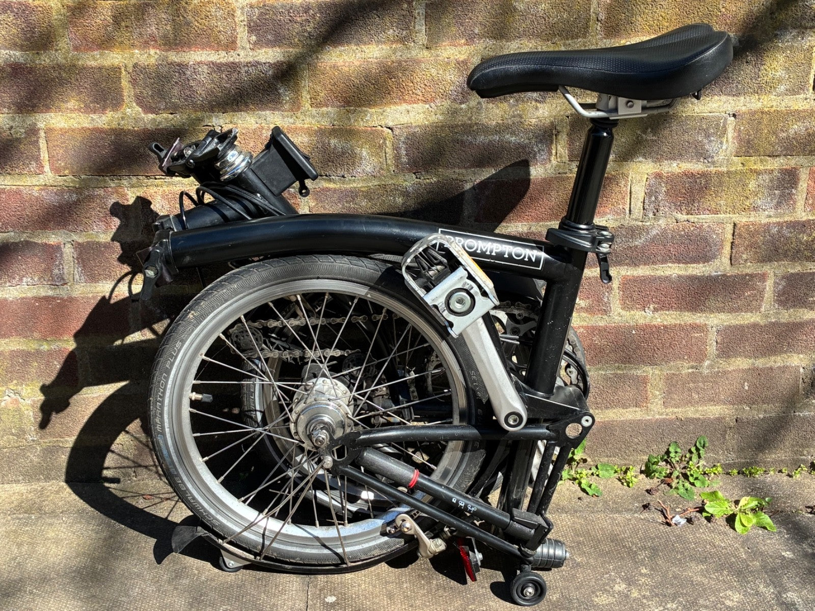 Brompton MCL Folding Bicycle  6 Speed - C Line extended seat post/ low mileage