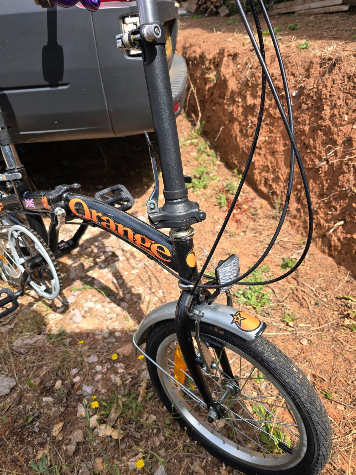 folding bicycles pair 6 speed shimano gears