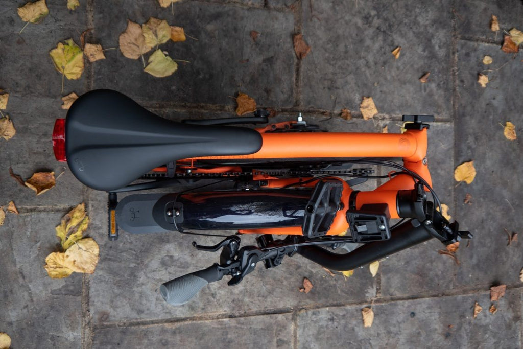 Brompton G-Line Adventure Orange w Mudguards and Rack, 8 Speed, 2025 EXC COND