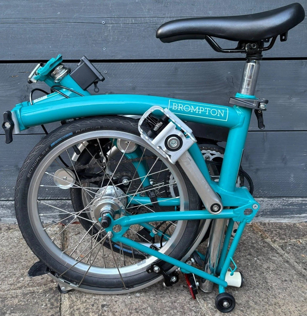2020 Brompton B75 upgraded to C Line Folding Bicycle 3 Speed - Hardly Used