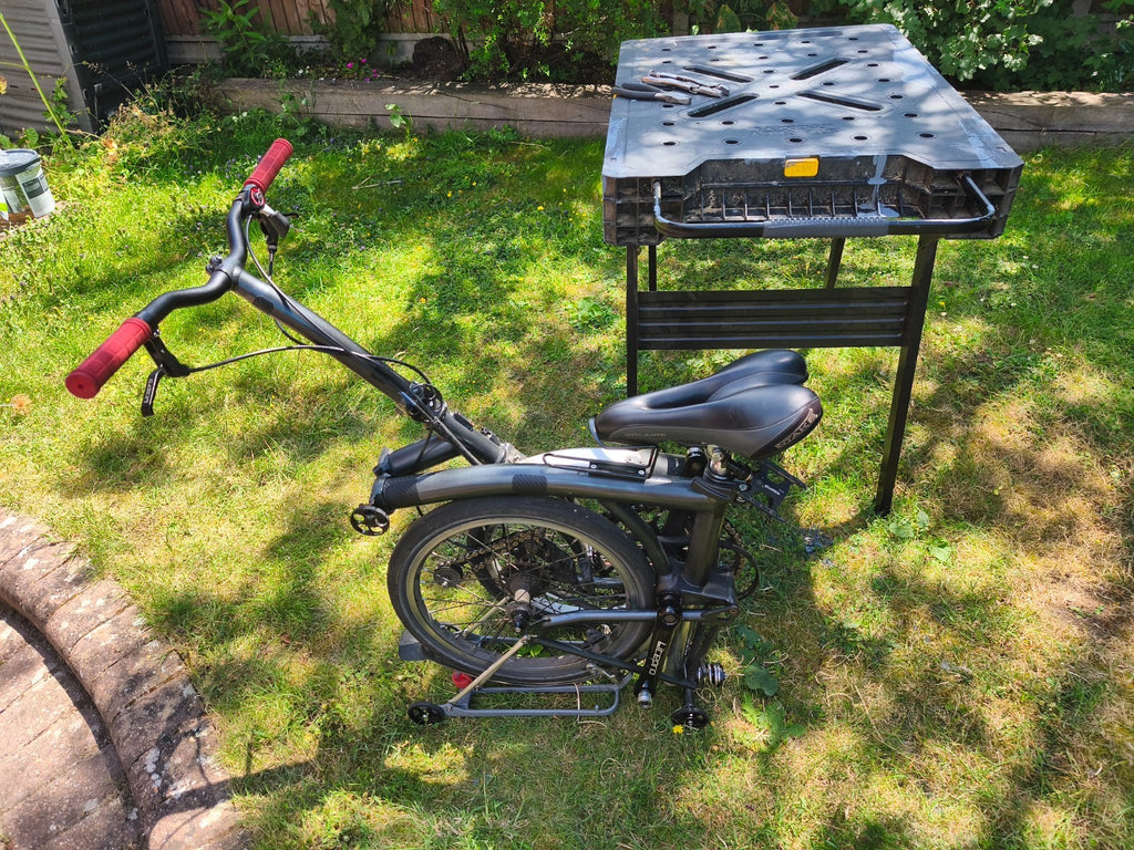 Brompton folding bike 5 speed– Titanium and lightweight Upgrades