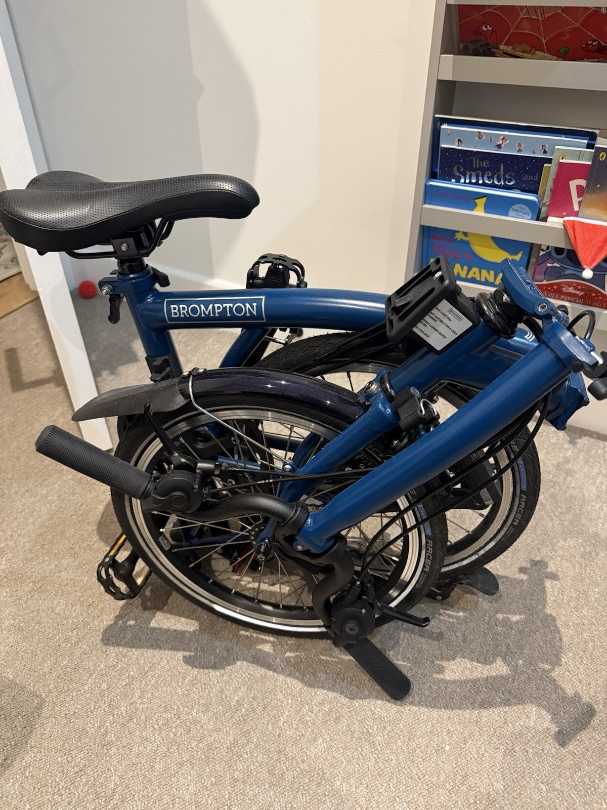 Brompton Cline 12 Speed Ocean Blue (2025) + Accessories