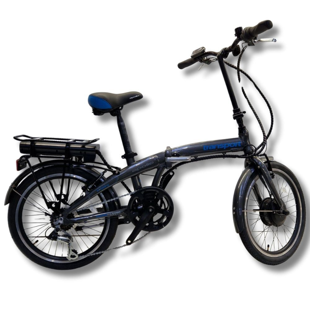 Apollo Transport 20" Wheel V Brake 6 Speed Folding Bike Grey Alloy A