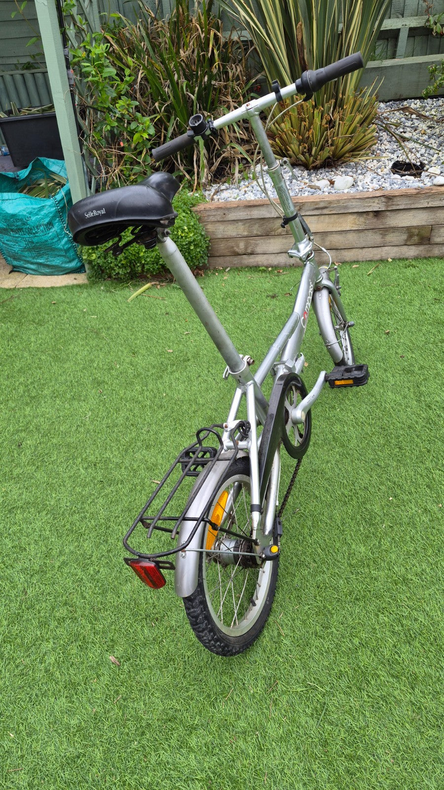 Compass  lightweight folding bicycle 16" wheels.