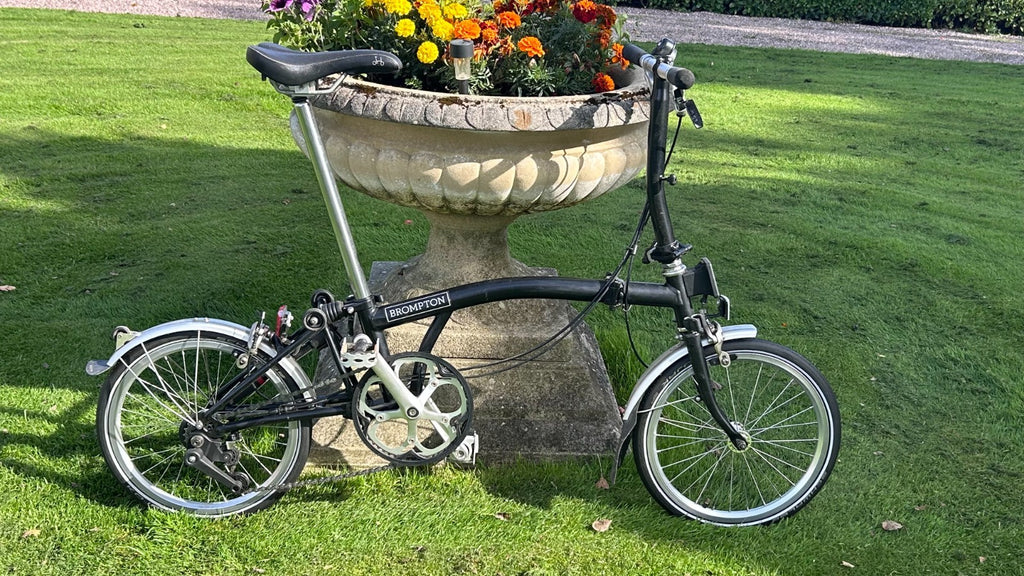 2016 Brompton S2L 2-Speed Folding Bike – Black – Good Condition – Fully Working