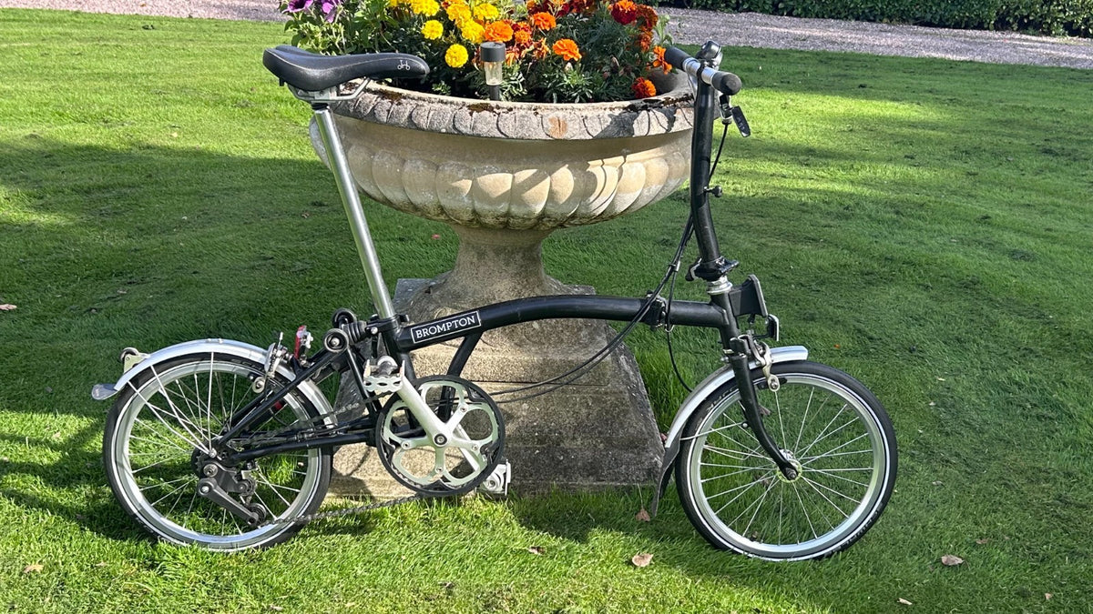 2016 Brompton S2L 2-Speed Folding Bike – Black – Good Condition – Fully Working
