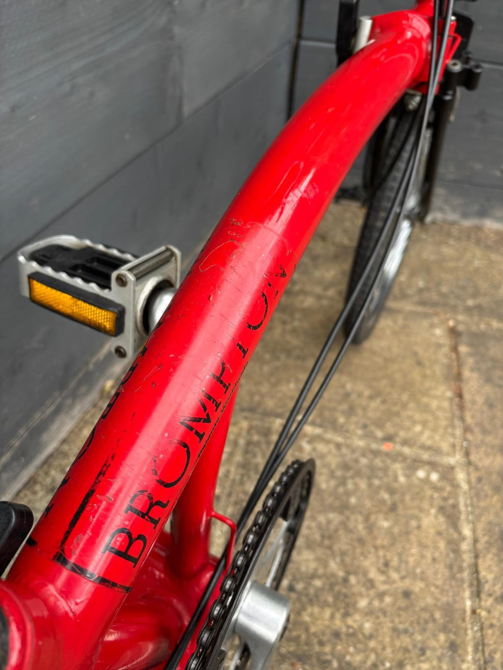 1988 Brompton Frame No.703 Vintage 3 speed in Timewarp Original Condition