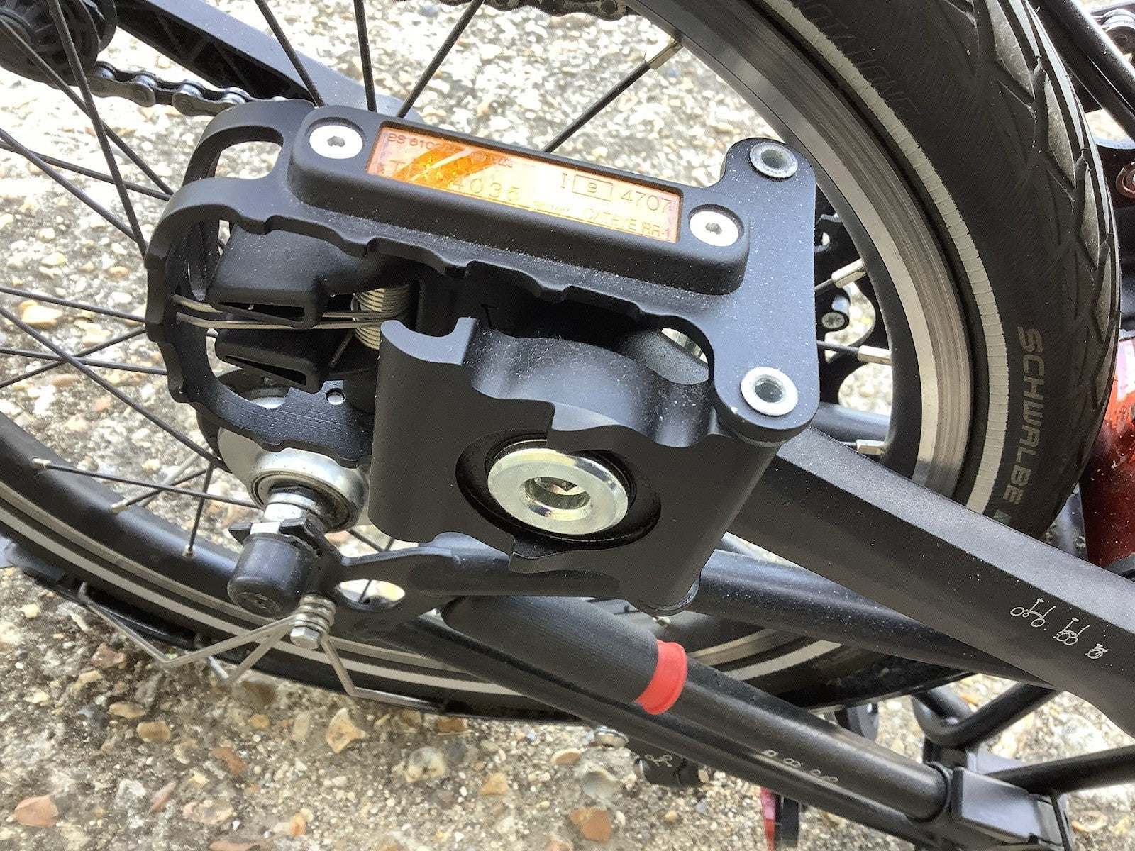 2023 Brompton C Line Explore 6 speed High Handlebar Flame Lacquer - UK Shipping