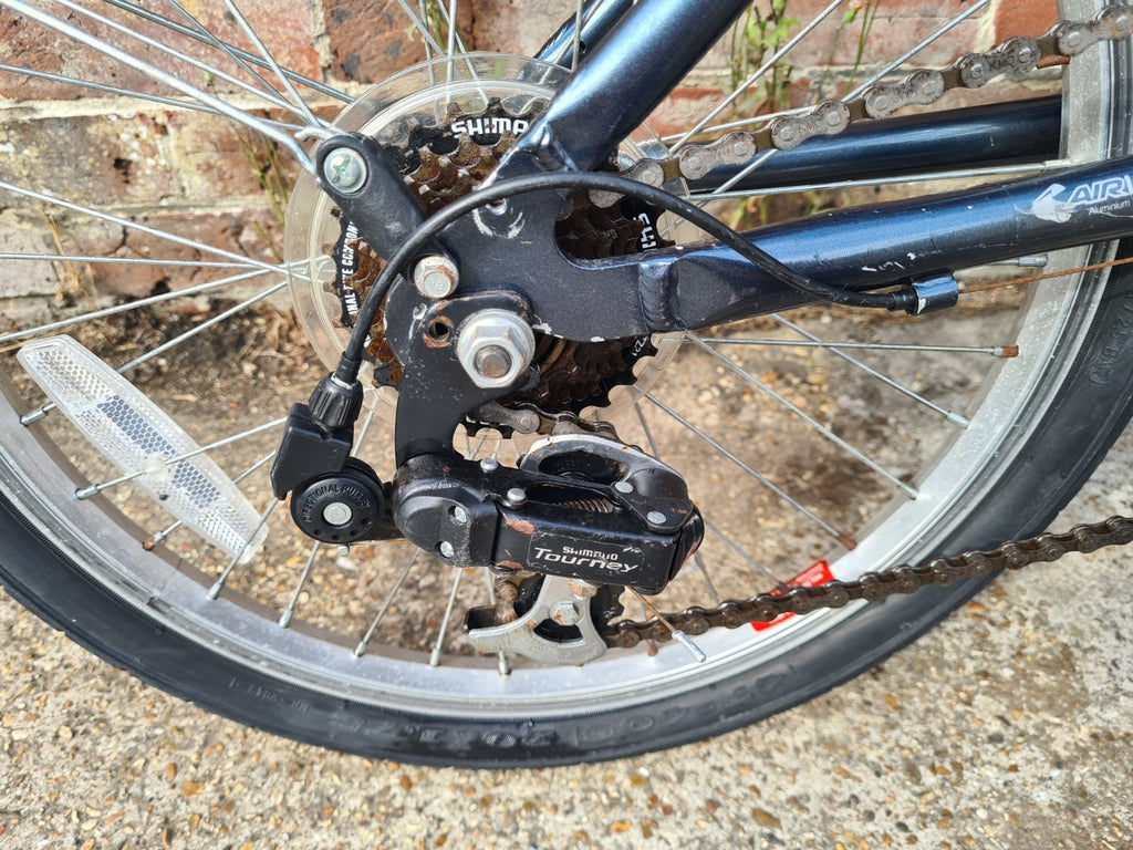 Raleigh EVO 7 SP Folding Bike Grey Bicycle 20" Wheels