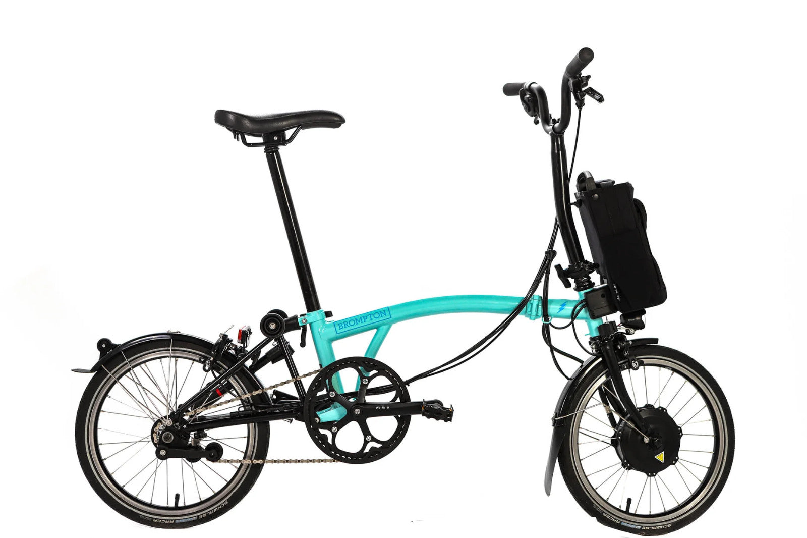 Brompton Electric C-line, 2 Speed, Mid, Turkish Green - RRP £2800