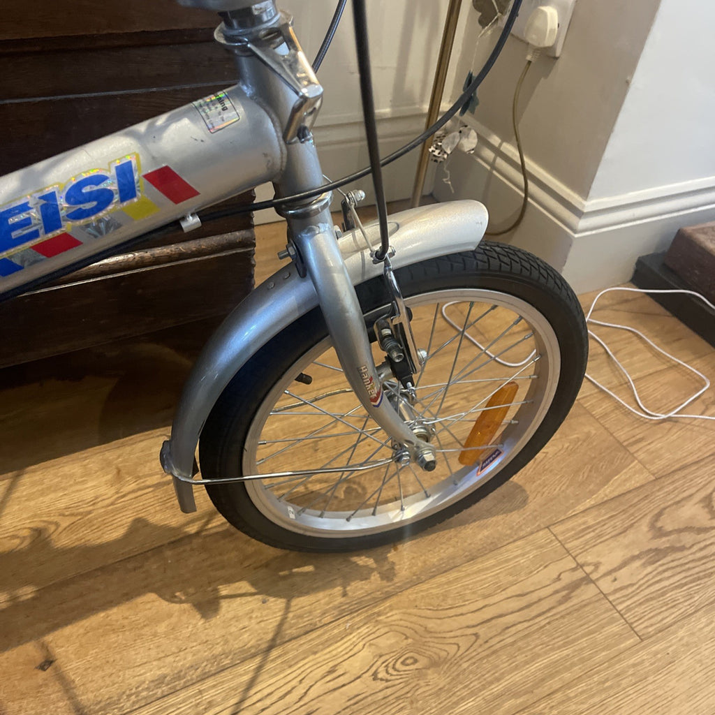Hanker Aomeisi Folding Bike Rear Suspension Five Speed Rear Rack Bike In A Bag
