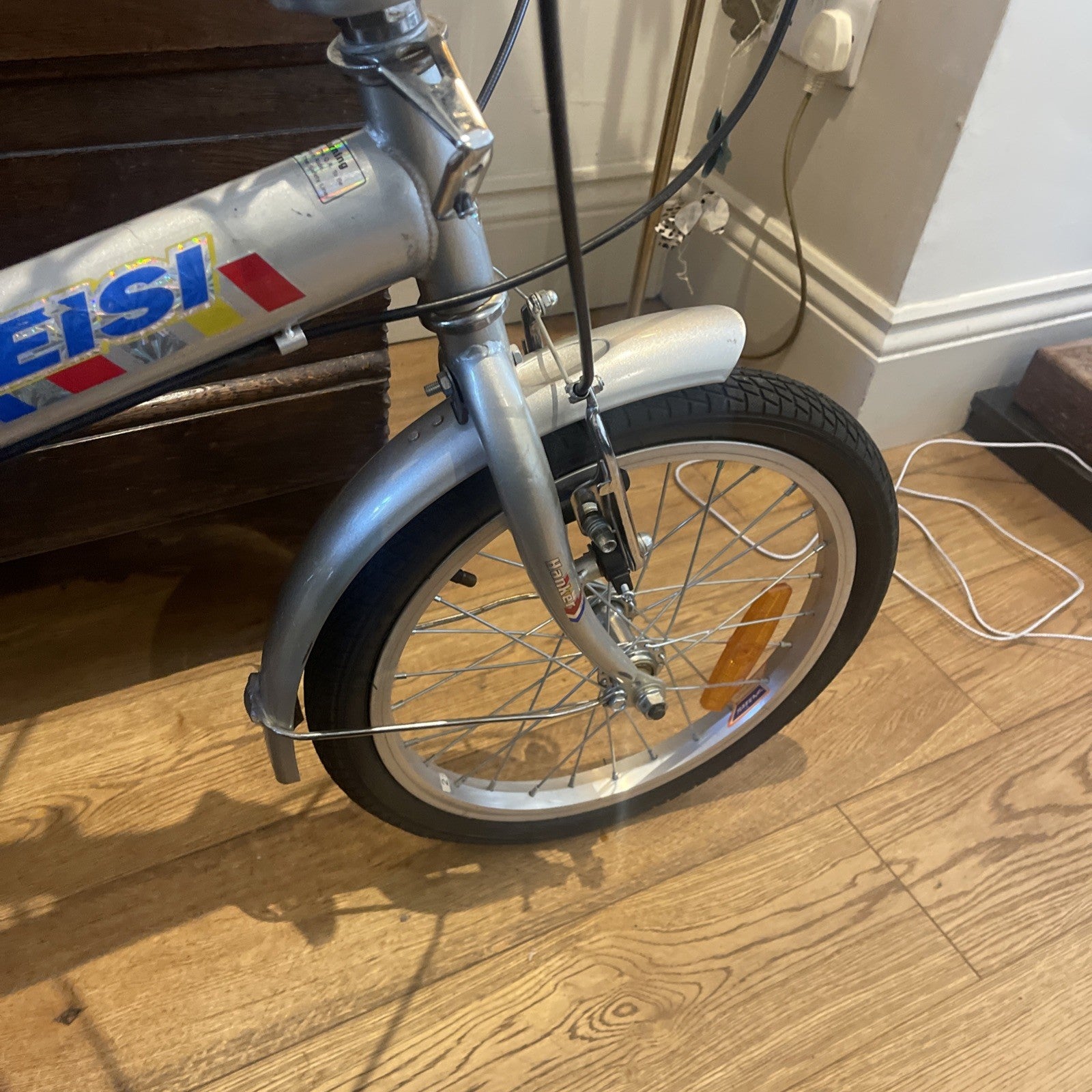 Hanker Aomeisi Folding Bike Rear Suspension Five Speed Rear Rack Bike In A Bag