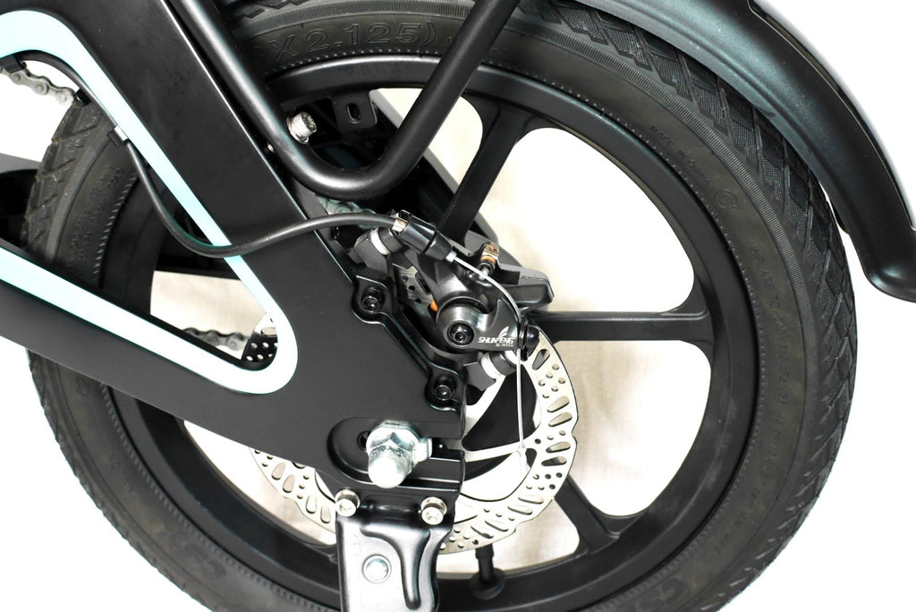 HITWAY BK2  Folding Bike, 16-inch Wheels, Black