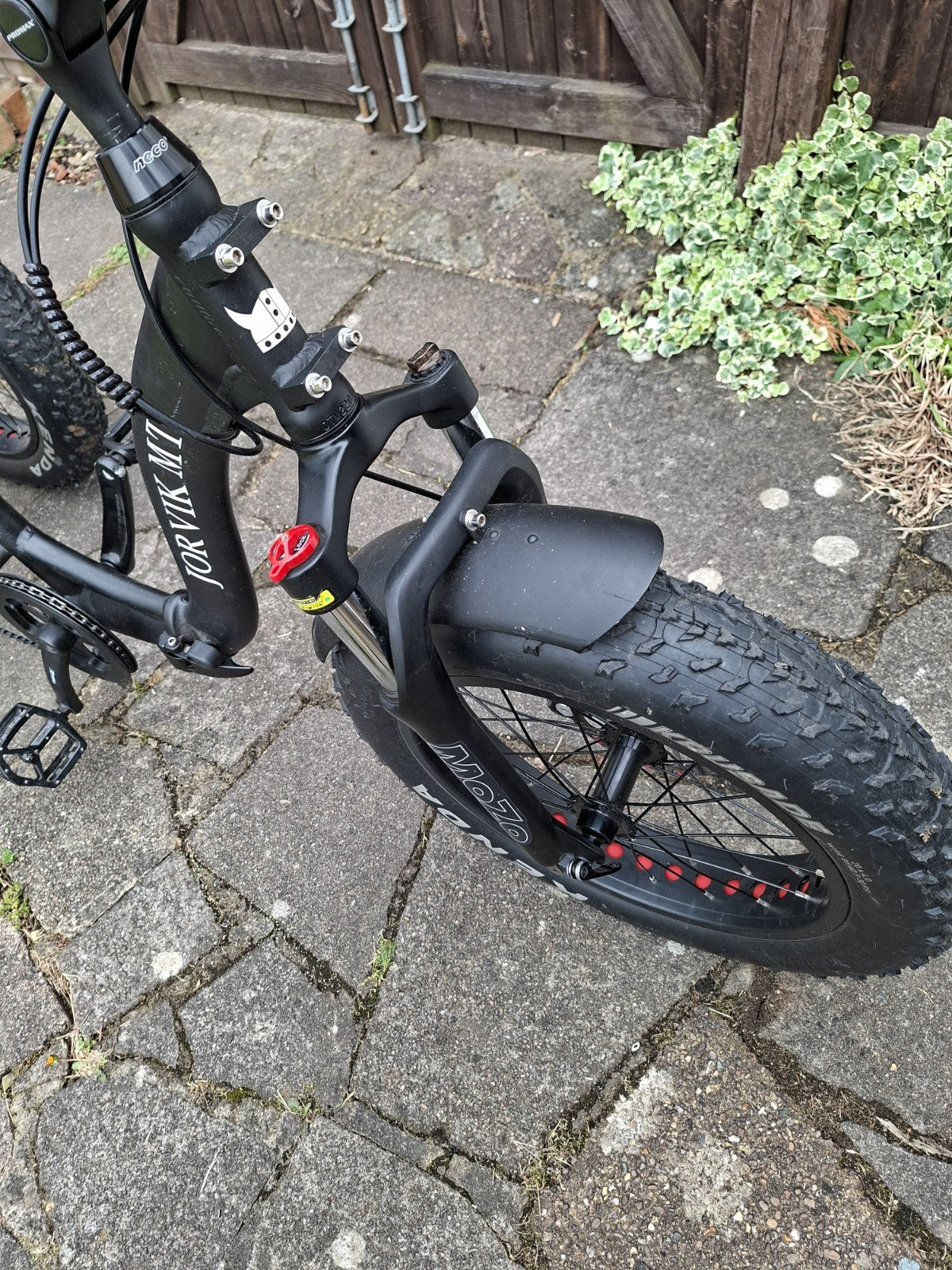 Jorvik folding Tricycle 20in Black Disc Brakes Hub Gears Rack Guards