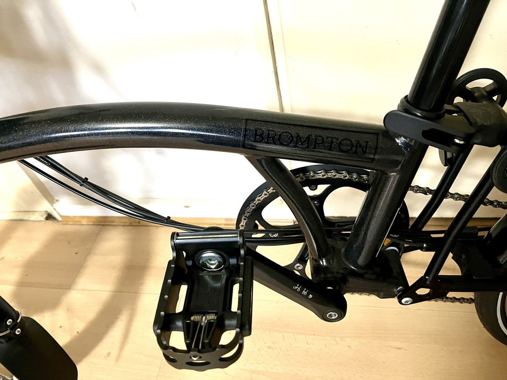Brompton Bike P Line elctrc Urban 4 speed,  Midnight Black