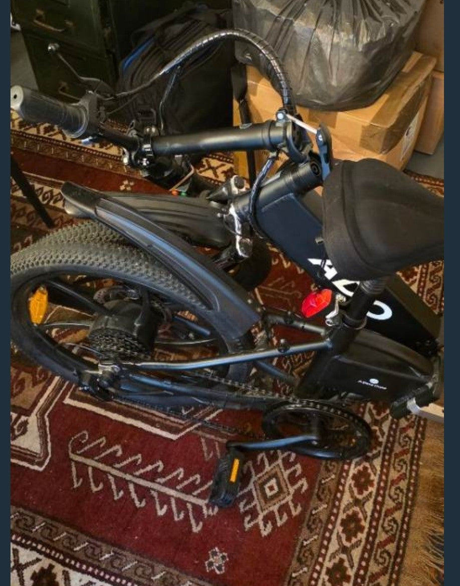 ADO A20  Folding e - Bike Lightweight Black Good Conditions