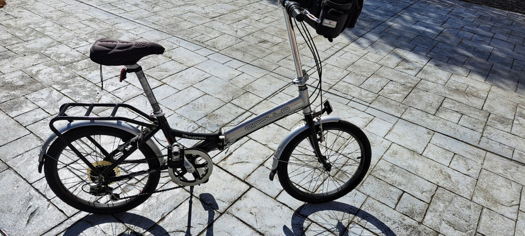 Folding Bike Apollo Transit 20” wheels Aluminium Frame 6 Gears Revoshift