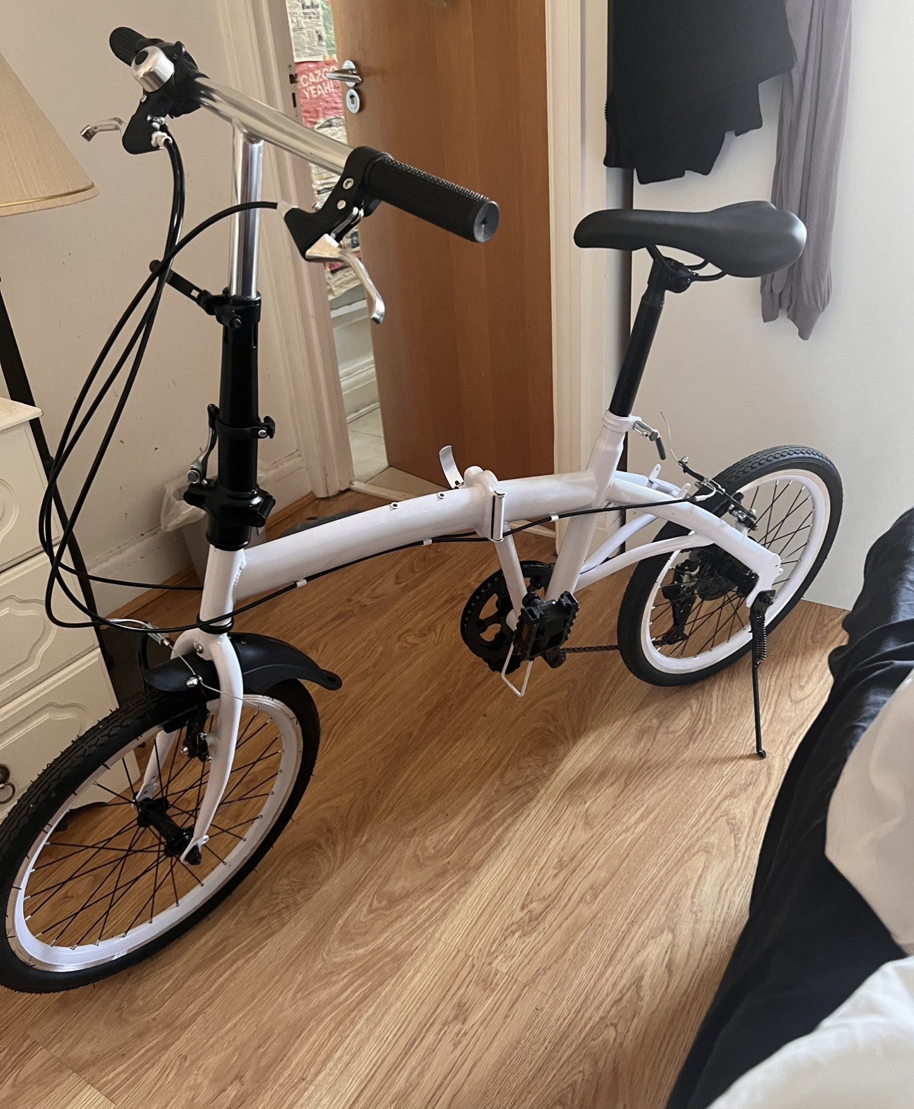 20" Folding Bike Adults Bicycle Lightweight Alloy Bicycle Folding City Bike UK