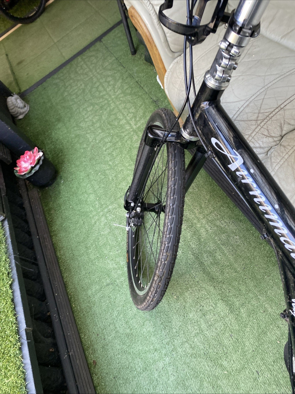 Airnimal Joey 10 Speed Folding Bike, Brand-New Wheels ￼