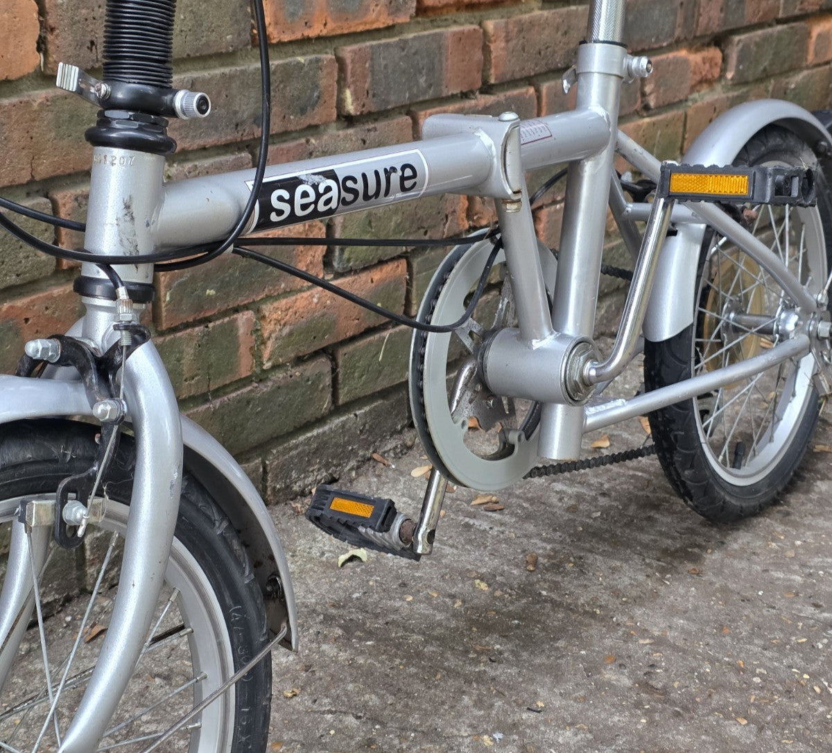 VINTAGE SMALL SEASURE FOLDING BIKE (16" WHEELS)