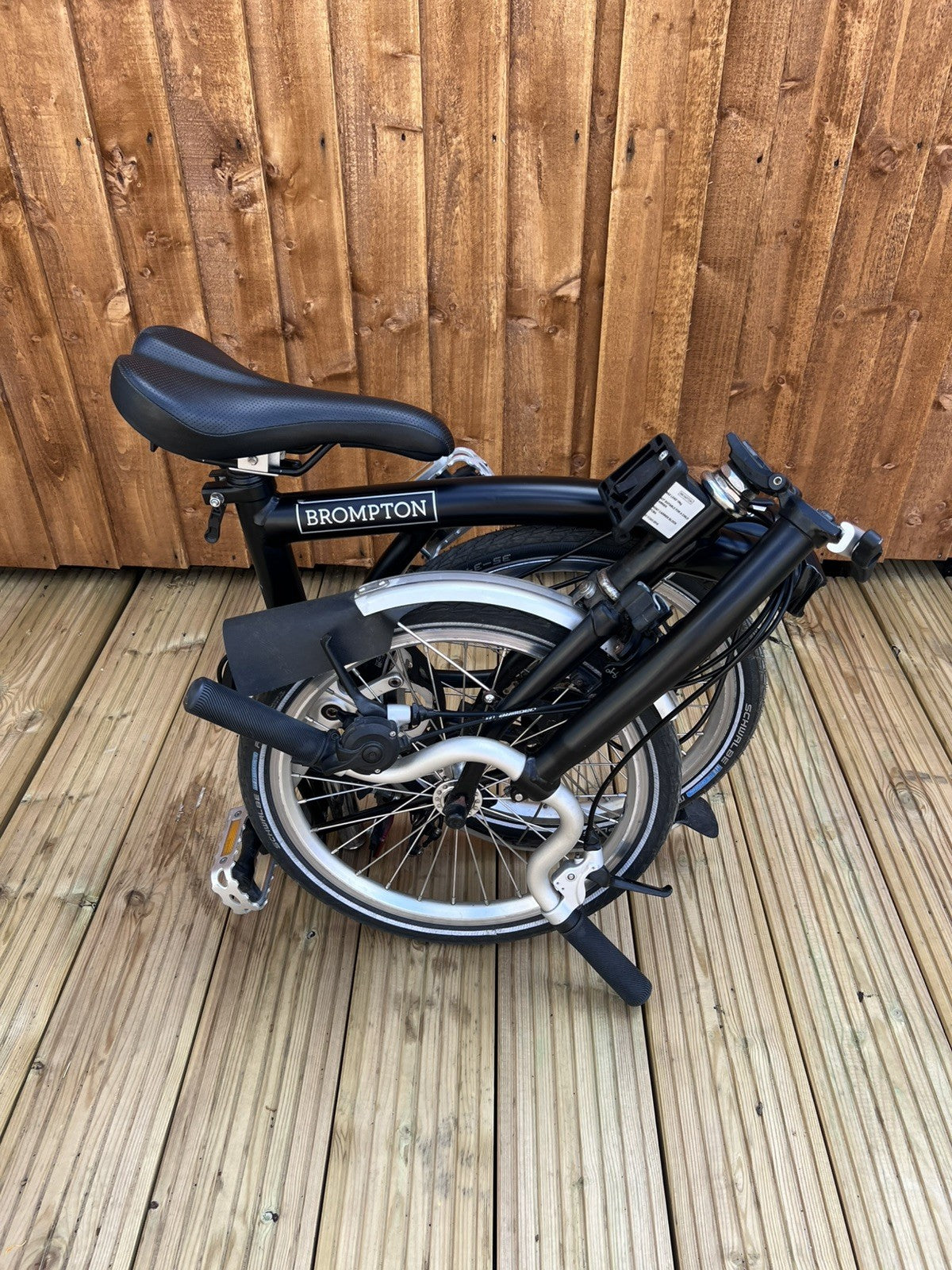 2022 Brompton C Line Black Folding Bike 3 Speed - ✅ FREE & FAST DPD Delivery🚚