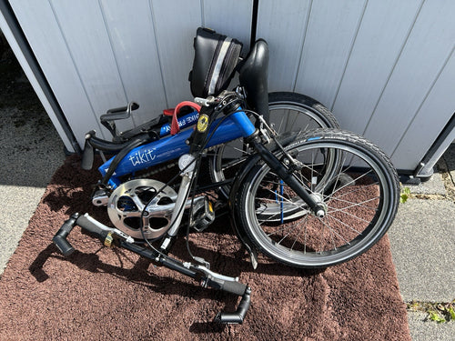 Bike Friday tikit Folding Bike 20in Wheels V-Brakes Derailleur Grip Shifters
