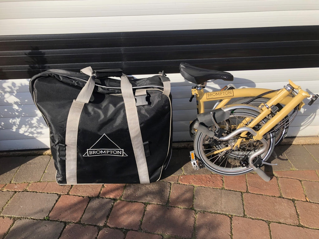 BROMPTON M6L FOLDING CYCLE  BEIGE