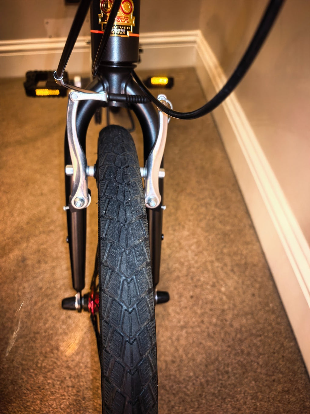 Forever adult folding bicycle  20" - Black