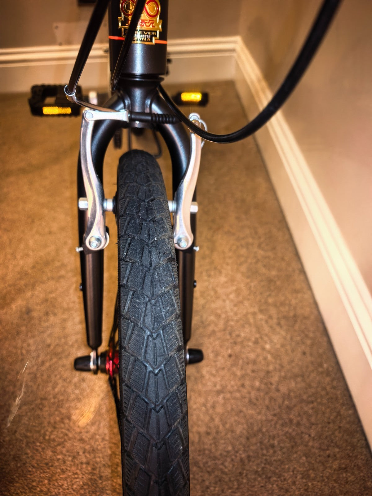 Forever adult folding bicycle  20" - Black