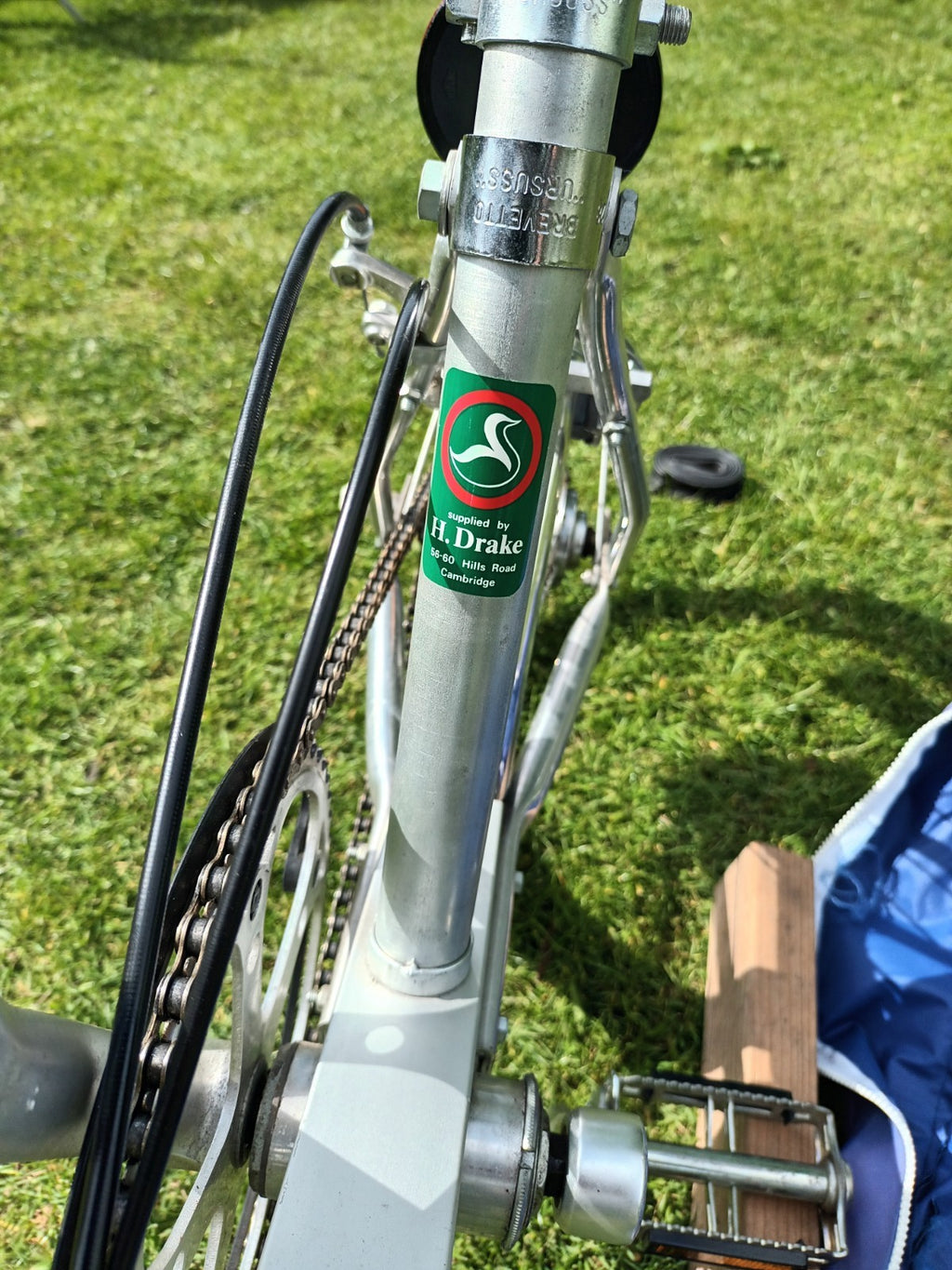 Vintage Bickerton Folding Bike, One previous owner from new, 3 speed, VGC + Bag