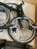 Brompton Folding Bike 3-Speed Racing Green