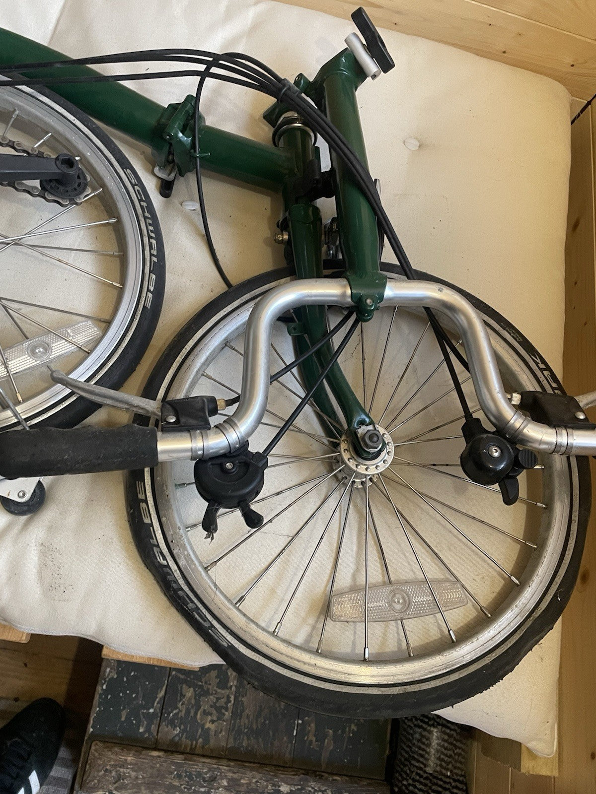 Brompton Folding Bike 3-Speed Racing Green