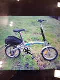 Proteam Folding Bike   6 shimano  gears  16' wheels' bicycle  fold up v-brakes