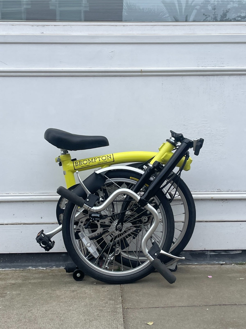 Brompton M3L  Folding Bike - 3-Speed - Yellow