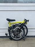 Brompton M3L  Folding Bike - 3-Speed - Yellow