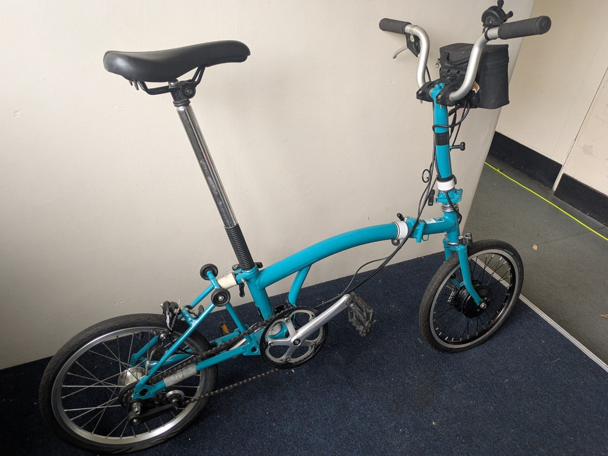 Brompton B75 With Swytch Pro Gen 2 Kit Both 2021. Needs Maintenance And Fixing