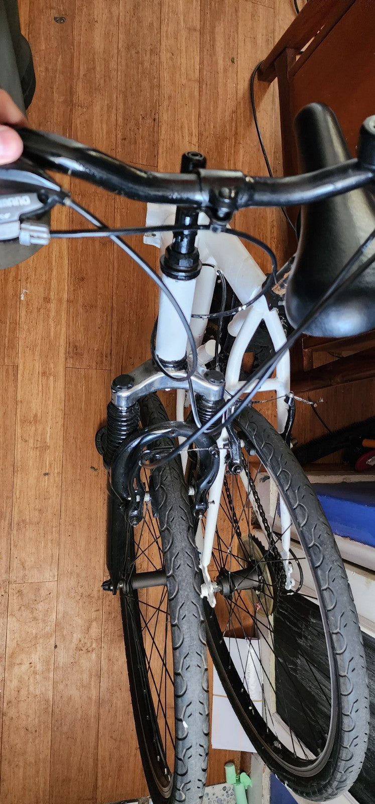 Nice Foldable White Bike