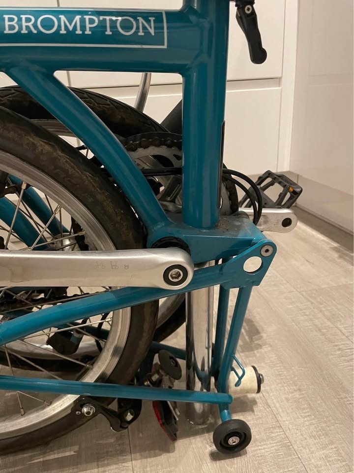 Brompton B75 16" Folding Bike - Blue - Second hand, low mileage