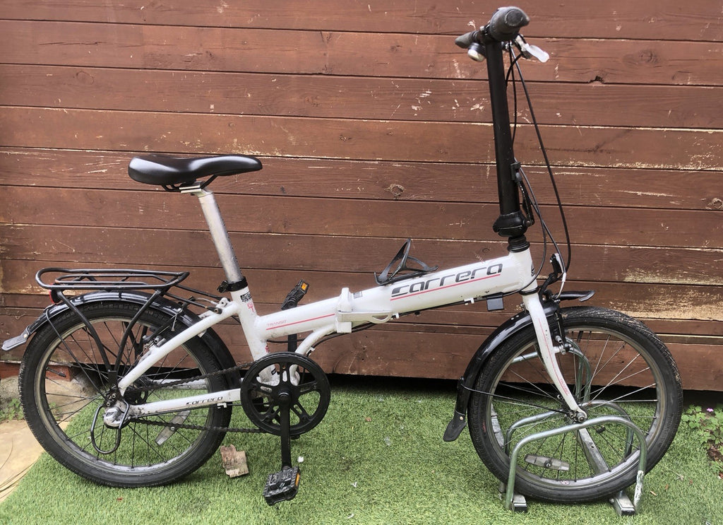 CARRERA Transit Folding Bike NEXUS 3 Speed. 20” Wheels. RRP Halfords: £400