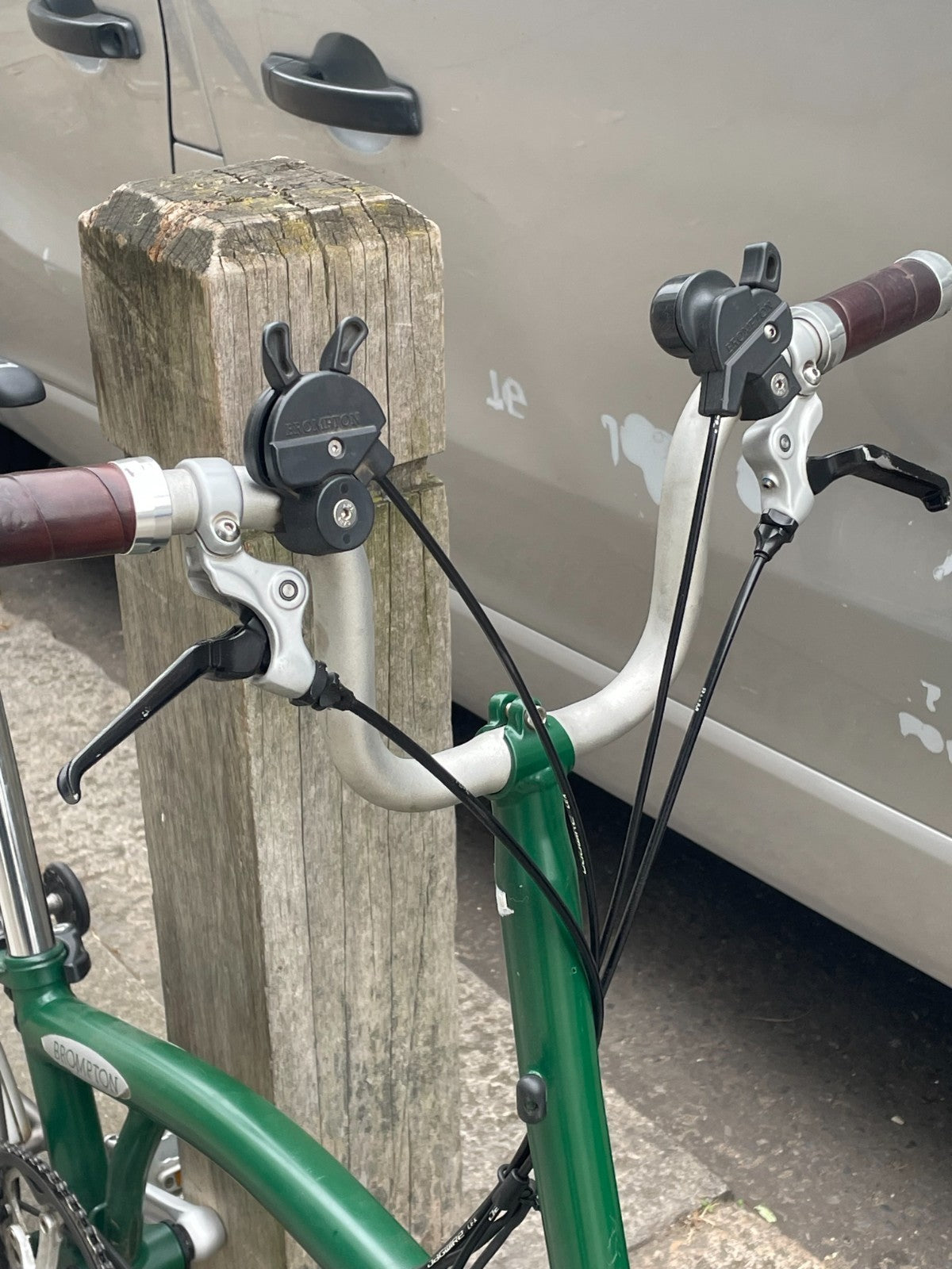 Brompton Folding Bike M6L - Superlight (P-Line) - Racing Green - Dynamo Lights
