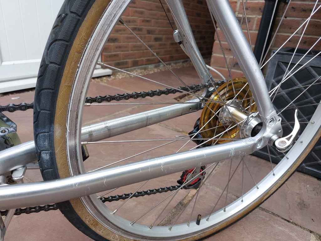 Dahon Espresso fullsize folding bike, index gears, aluminium