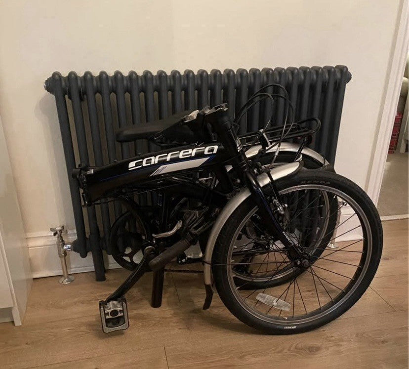 Carrera Intercity 20'' Unisex 8-Speed Folding Bike Black