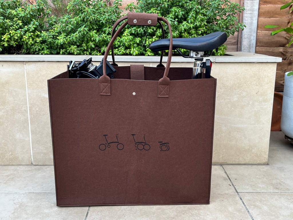 Brompton S2L 2-speed folding bike, black, very good condition